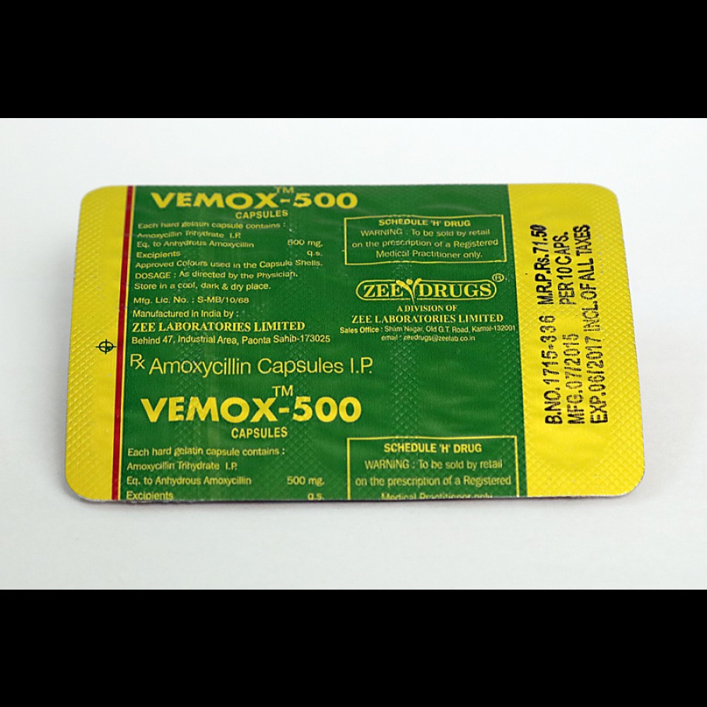 Vemox 500 - Amoxicillin